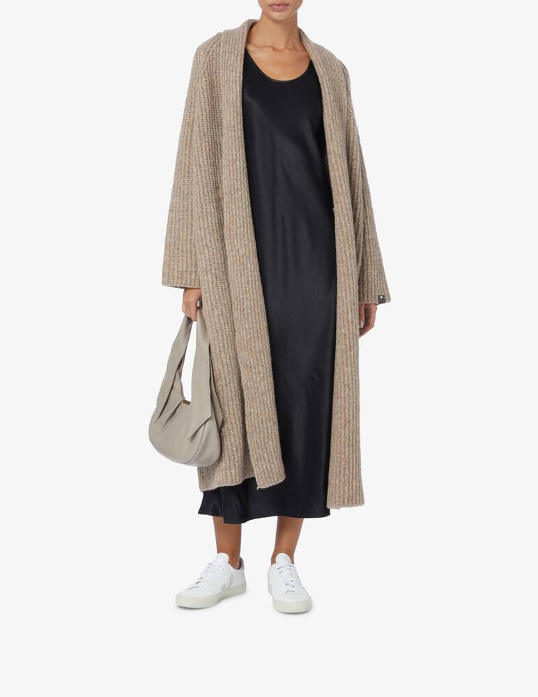 rinascente MM Vestito slip Ares - Nero Max Mara