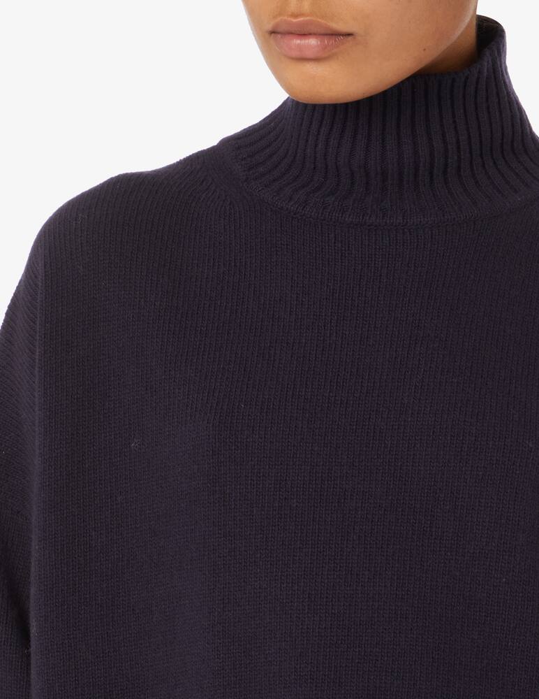 rinascente Weekend Max Mara Oversize turtle-neck top - Black