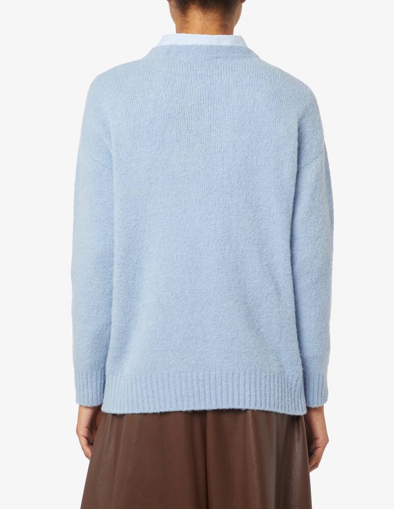 rinascente Weekend Max Mara Xanadu alpaca jumper - Light blue