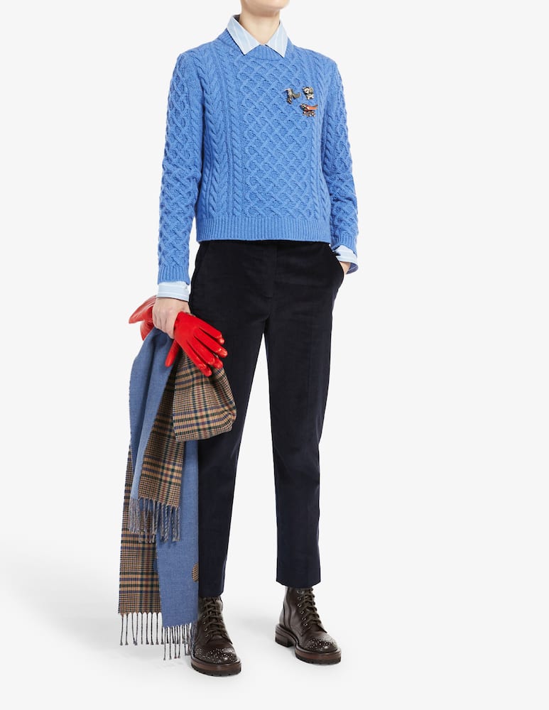 rinascente Weekend Max Mara Tilde jumper - Light Blue
