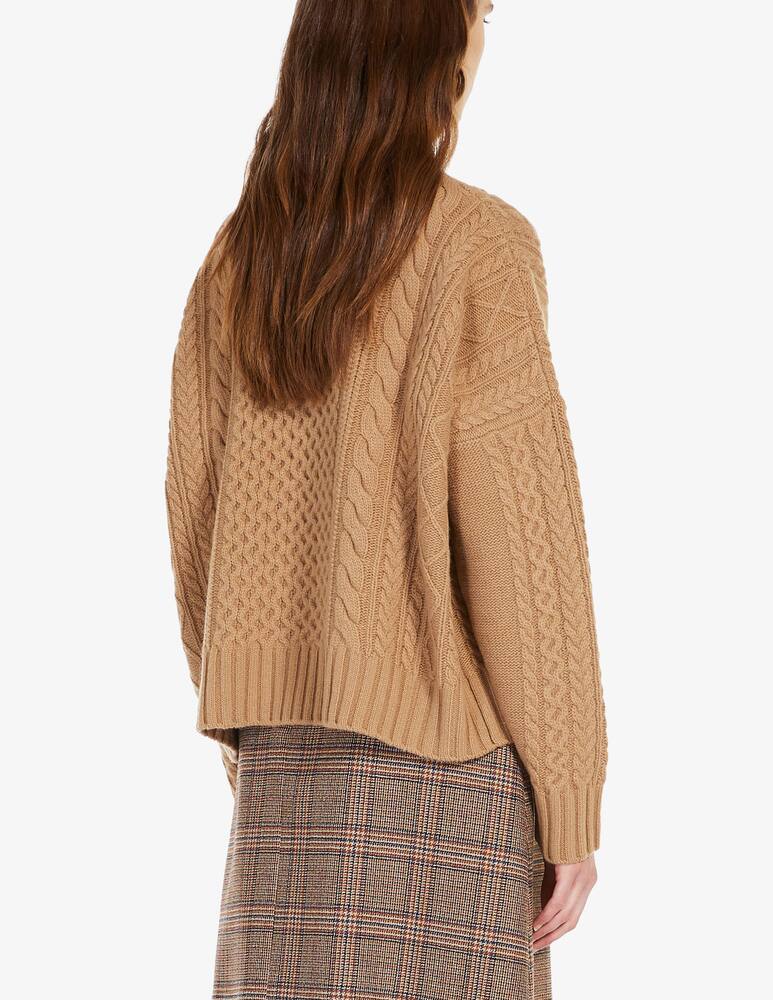 Weekend Max Mara Roberta high neck jumper - Beige - picture 4 Weekend Max Mara Roberta high neck jumper - Beige - picture 4