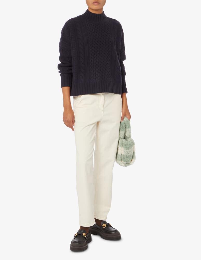 rinascente Weekend Max Mara Maglione a collo alto Roberta - Blu