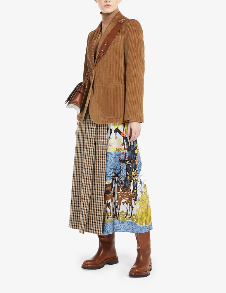 rinascente Weekend Max Mara Blazer in velluto Afona - Marrone