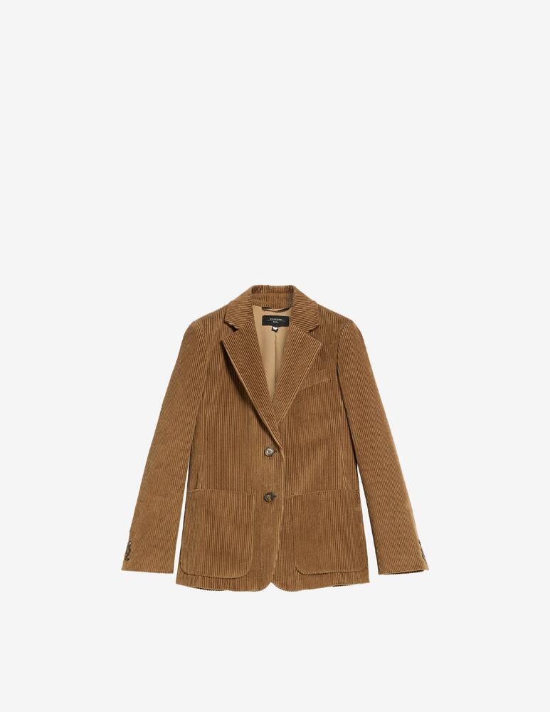 rinascente Weekend Max Mara Blazer in velluto Afona - Marrone