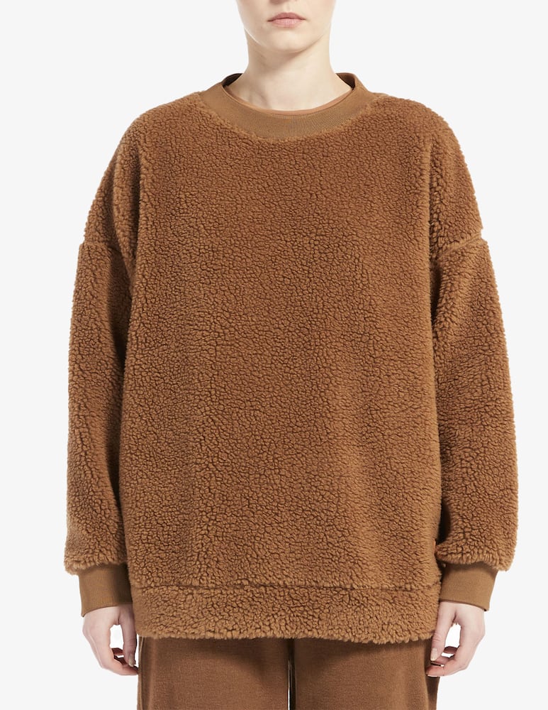 Weekend Max Mara Ribera teddy jumper - Brown - picture 1 Weekend Max Mara Ribera teddy jumper - Brown - picture 1