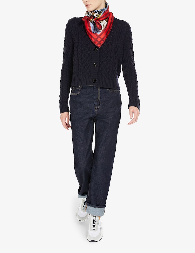 rinascente Weekend Max Mara Porfido cardigan - Black