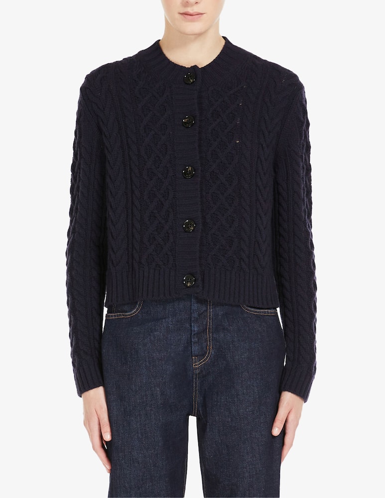 rinascente Weekend Max Mara Porfido cardigan - Black