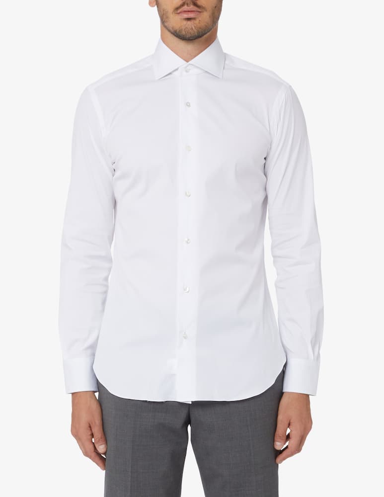 Barba Napoli Camicia popeline strech - immagine 1 Barba Napoli Camicia popeline strech - immagine 1
