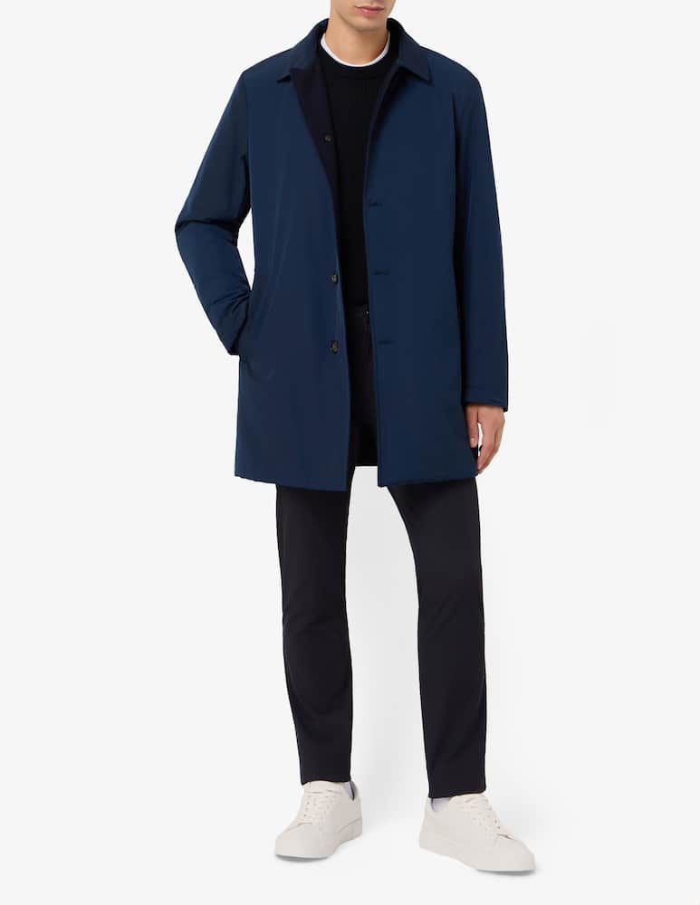 L'impermeabile Carcoat with shirt collar - picture 2 L'impermeabile Carcoat with shirt collar - picture 2