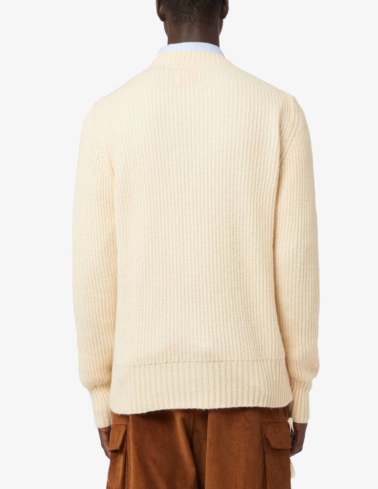 rinascente LC23 Patch cardgan - White