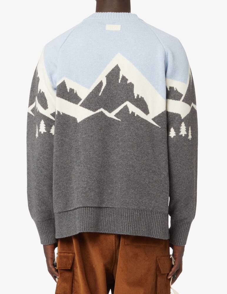 rinascente LC23 Felpa jeep jaquard - Grigio