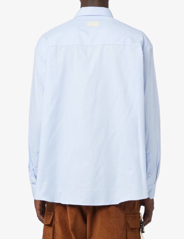 rinascente LC23 Flannel shirt - Light blue