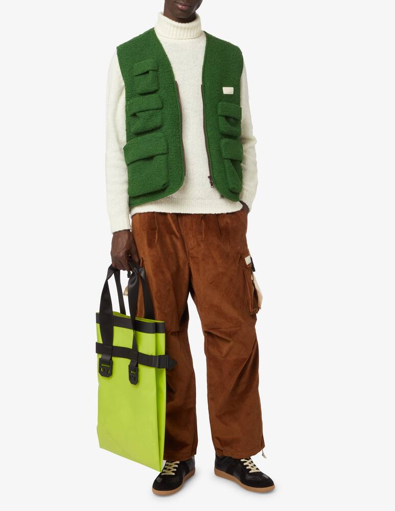 rinascente LC23 Casentino multipocket vest - Green