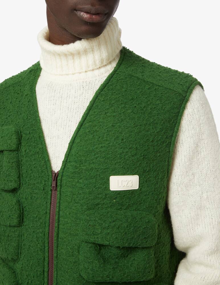 rinascente LC23 Casentino multipocket vest - Green