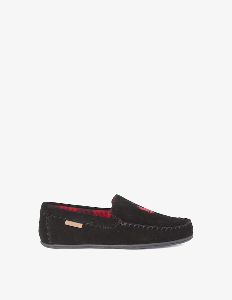 rinascente Polo Ralph Lauren Mocassino collins tartan - Nero