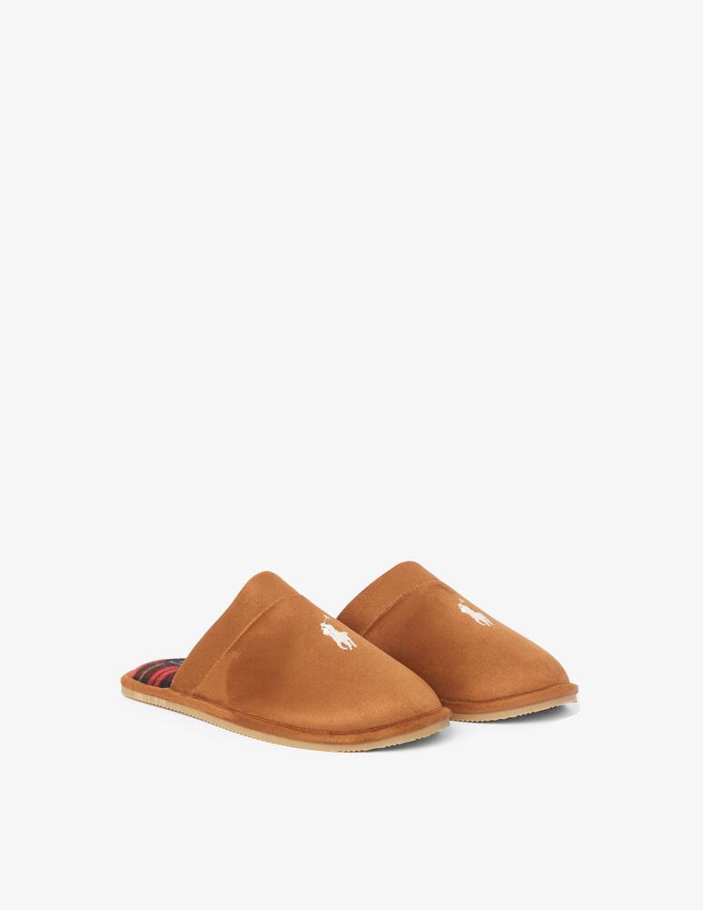 rinascente Polo Ralph Lauren Klarence tartan loafers - Brown