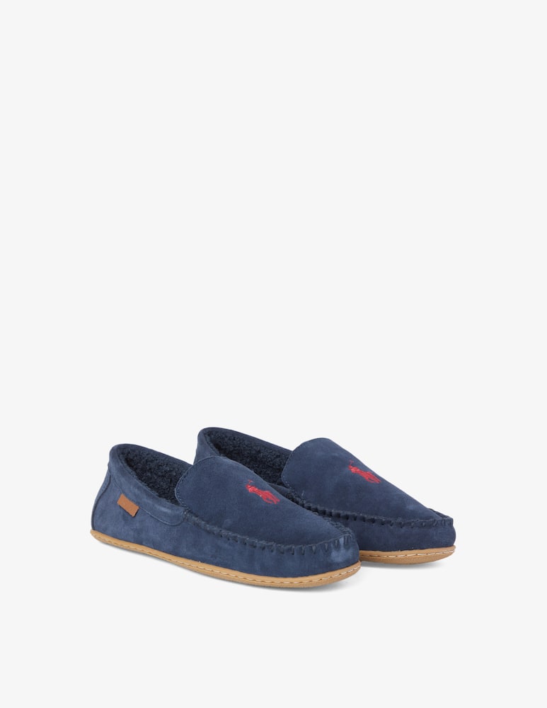 rinascente Polo Ralph Lauren Mocassino collins con pelo - Blu