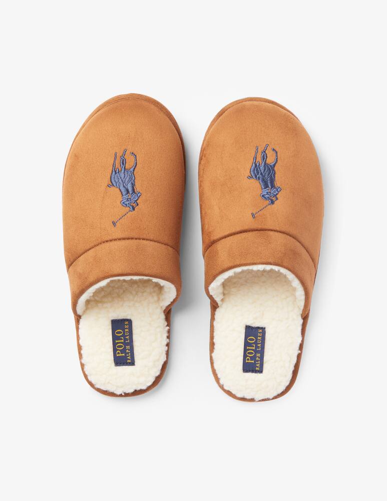 rinascente Polo Ralph Lauren Mocassino klarence con pelo - Marrone
