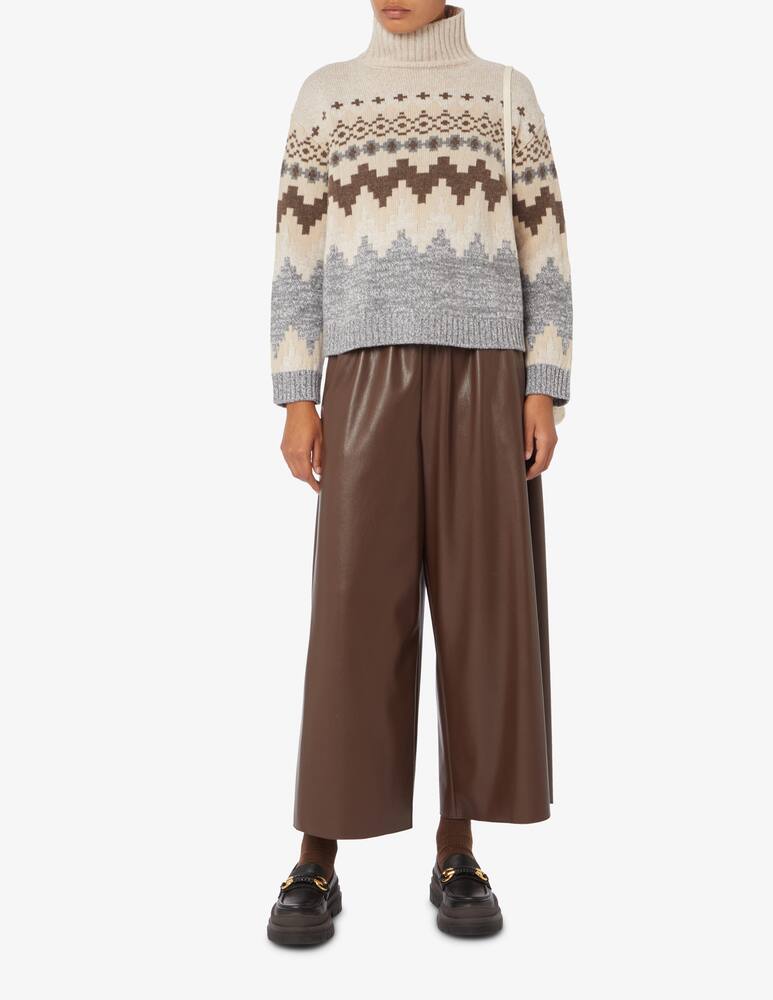 rinascente Weekend Max Mara Maser high-neck jumper - Beige