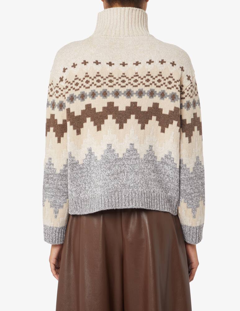 rinascente Weekend Max Mara Maser high-neck jumper - Beige