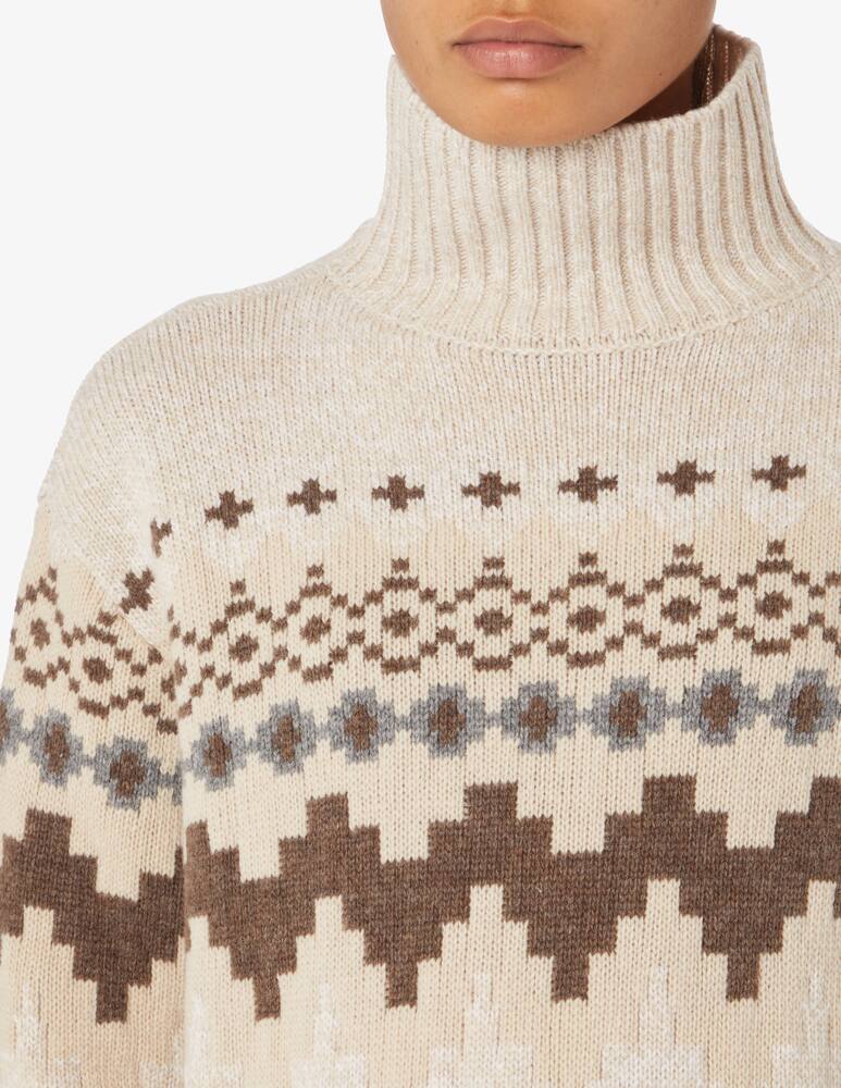 rinascente Weekend Max Mara Maser high-neck jumper - Beige