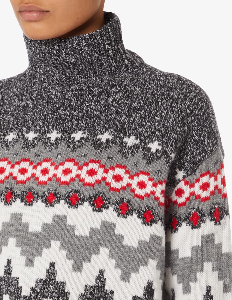 rinascente Weekend Max Mara Maser high-neck jumper - Grey