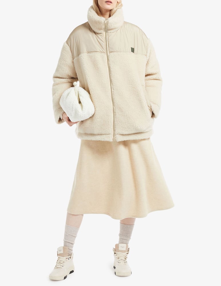 Weekend Max Mara Anabela teddy bomber jacket - Beige - picture 2 Weekend Max Mara Anabela teddy bomber jacket - Beige - picture 2