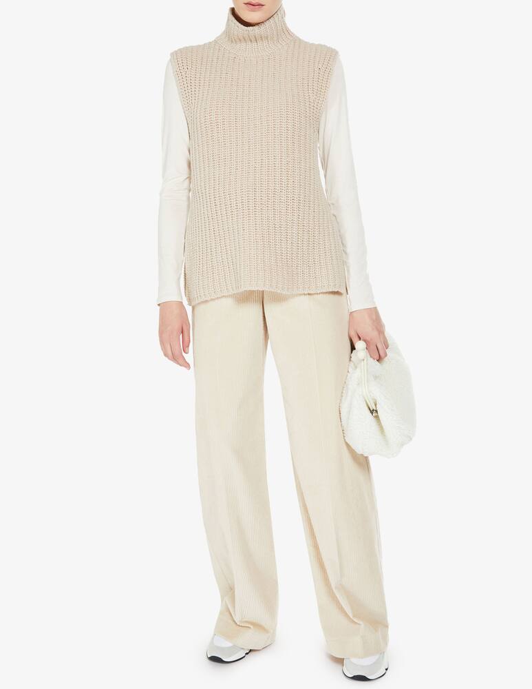rinascente Weekend Max Mara Toano high neck vest - Beige
