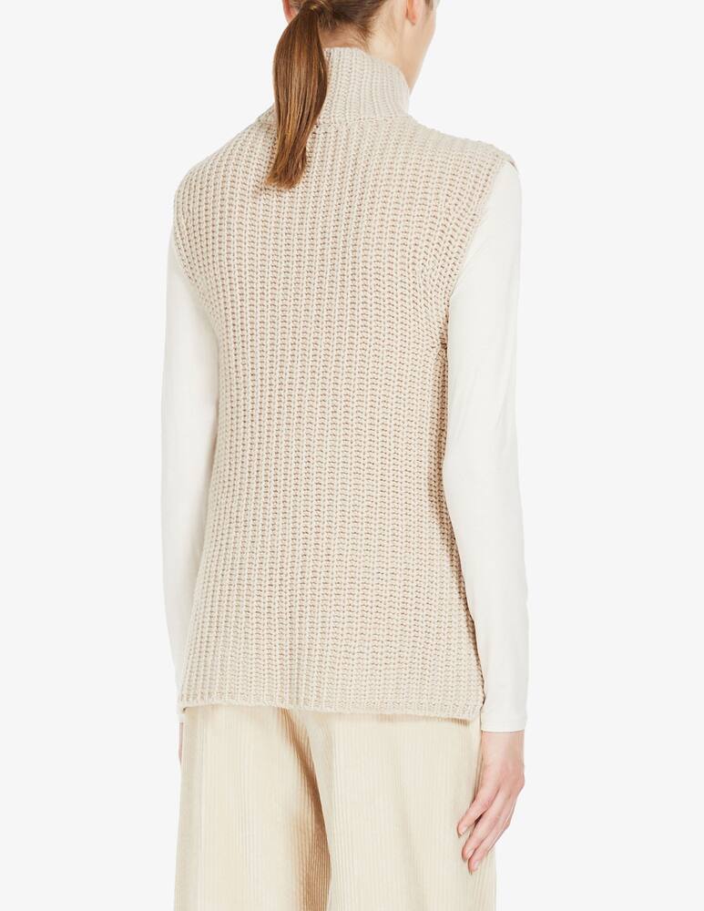 rinascente Weekend Max Mara Toano high neck vest - Beige