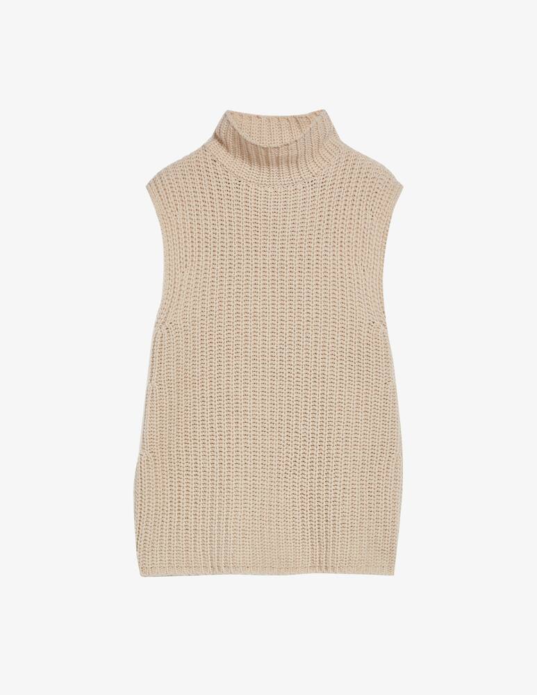 rinascente Weekend Max Mara Toano high neck vest - Beige