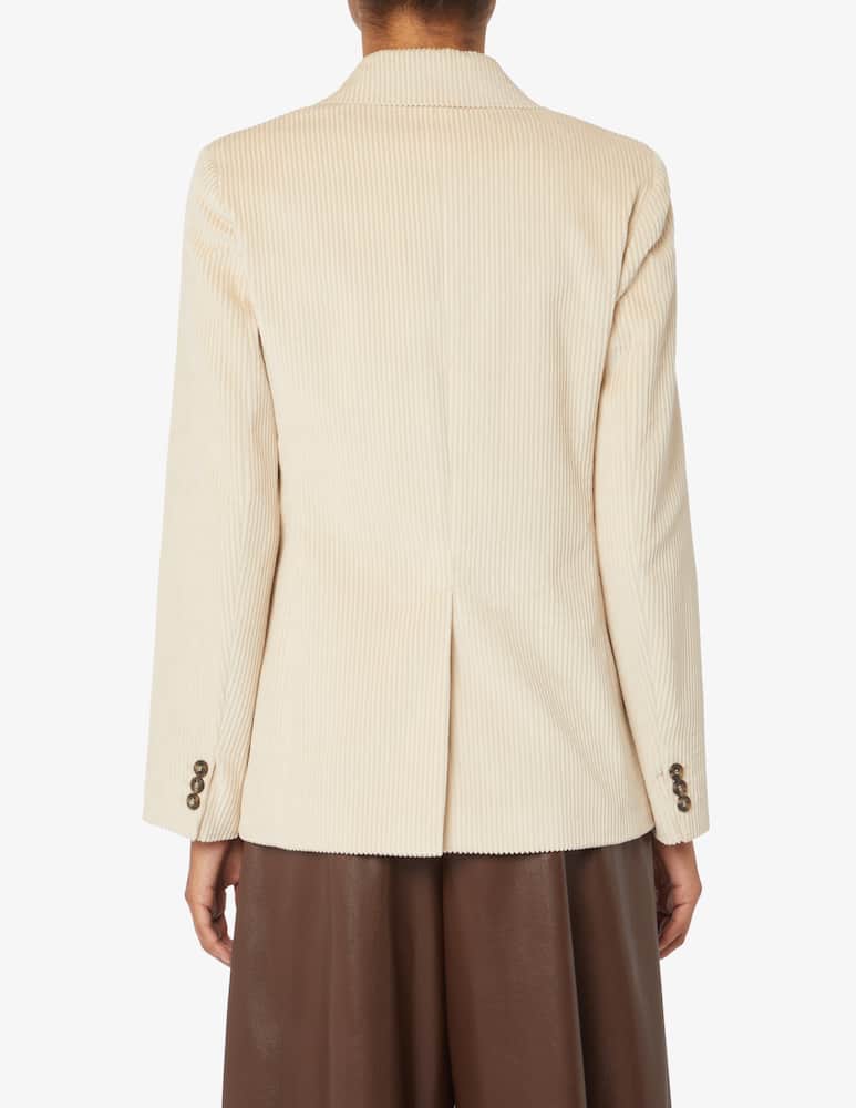 rinascente Weekend Max Mara Blazer in velluto Afona - Beige