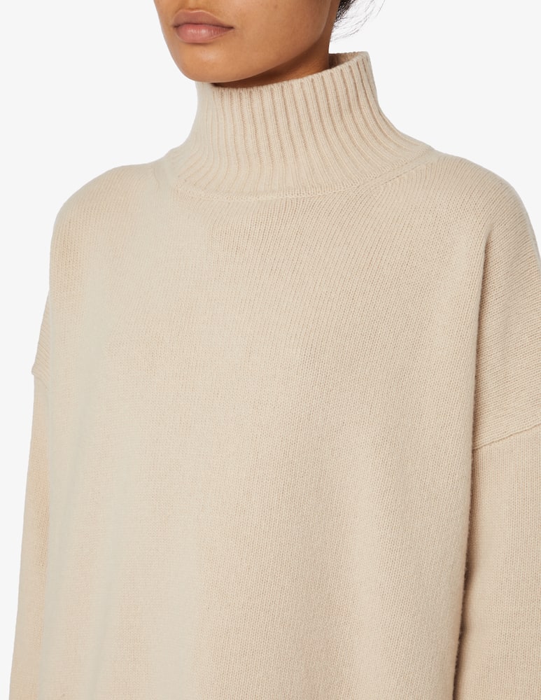 rinascente Weekend Max Mara Oversize turtle-neck top - Beige