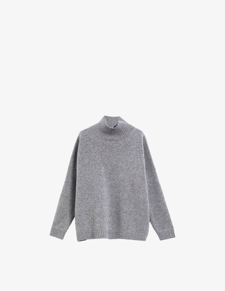rinascente Weekend Max Mara Oversize turtle-neck top - Grey