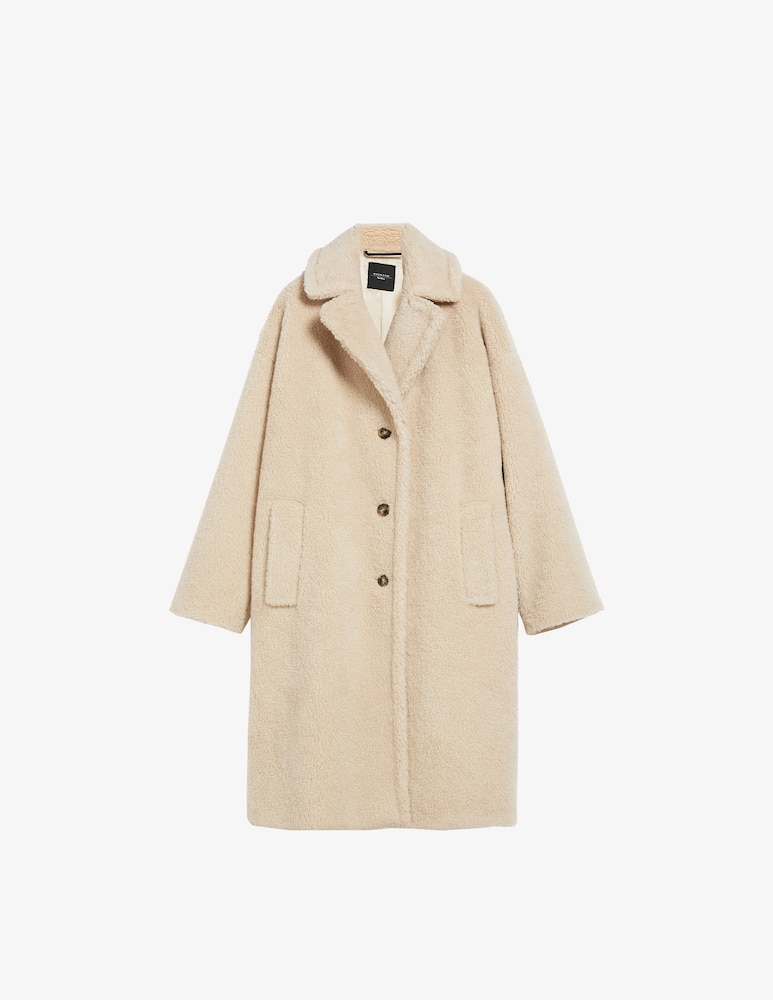Weekend Max Mara Salmone teddy coat - Beige - picture 4 Weekend Max Mara Salmone teddy coat - Beige - picture 4