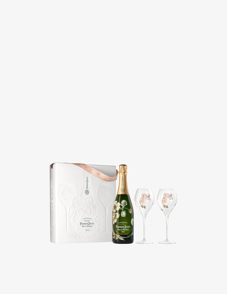 Perrier-Jouët Gift Box with Belle Epoque and 2 flutes - picture 1 Perrier-Jouët Gift Box with Belle Epoque and 2 flutes - picture 1