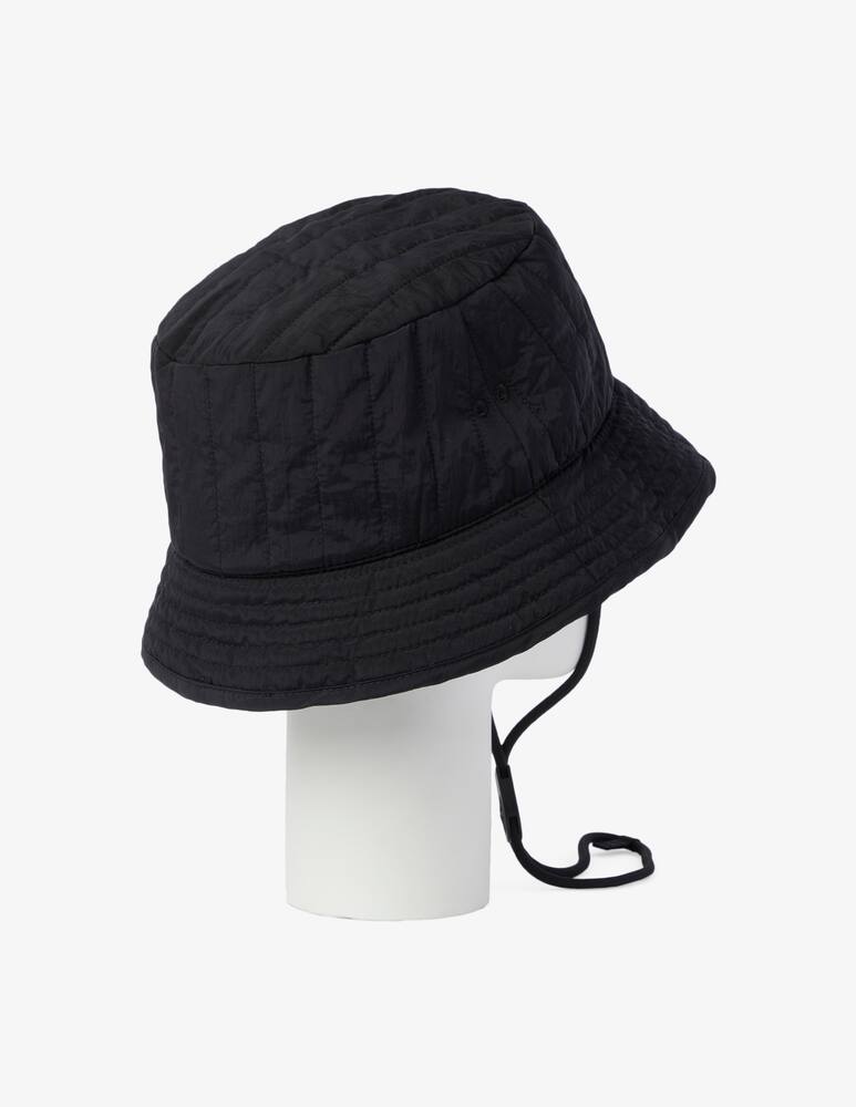 rinascente Stone Island Cappello bucket in nylon metal - Nero