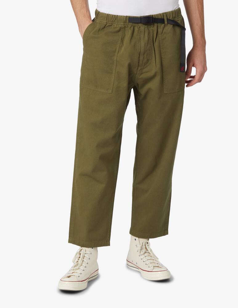 Gramicci Pantalone vestibiltà morbida affusolato tapered - Verde - immagine 2 Gramicci Pantalone vestibiltà morbida affusolato tapered - Verde - immagine 2