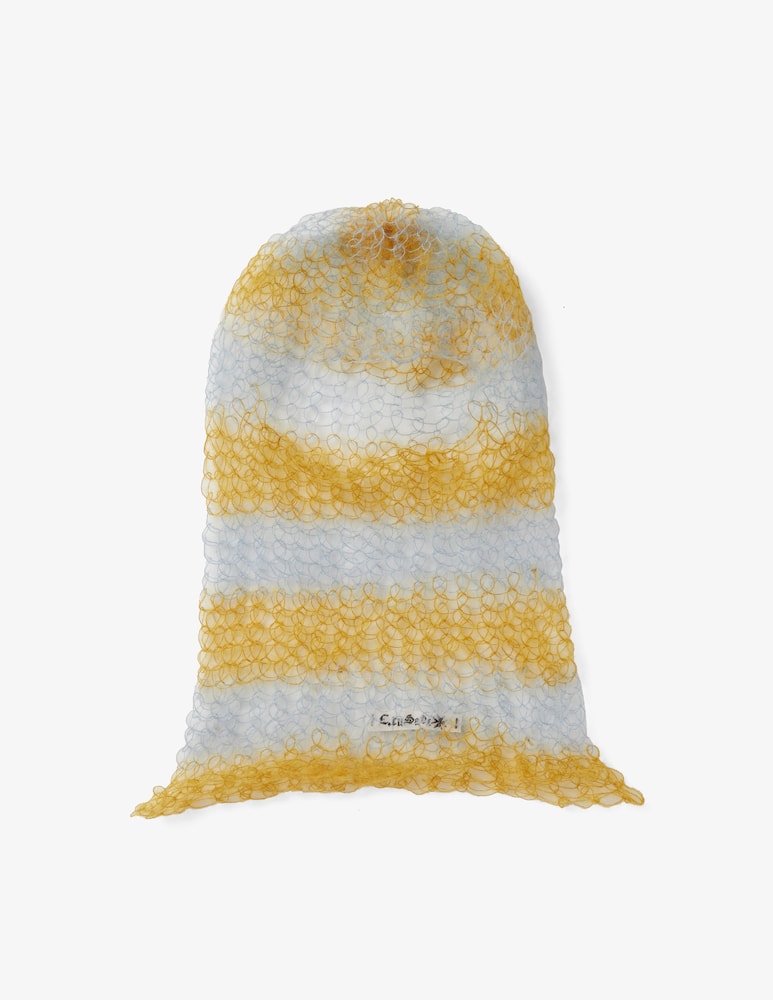 rinascente C.rusade Balaclava in lana stripes - Giallo