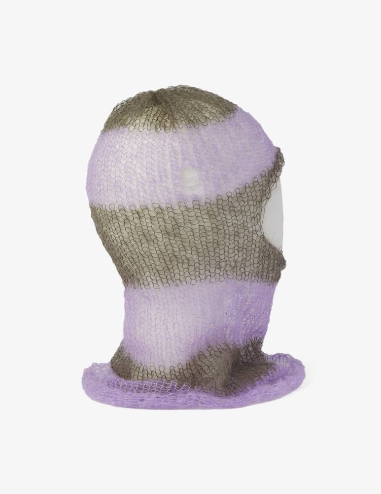 rinascente C.rusade Balaclava in lana stripes - Viola