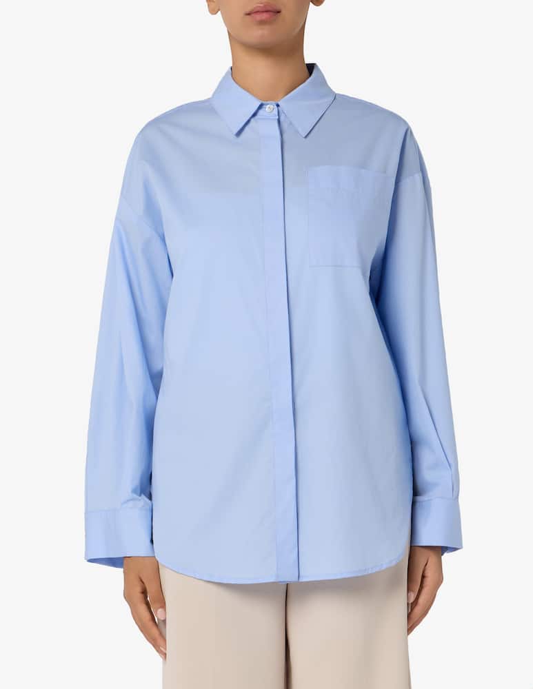 rinascente Annarita N Camicia in popeline di cotone