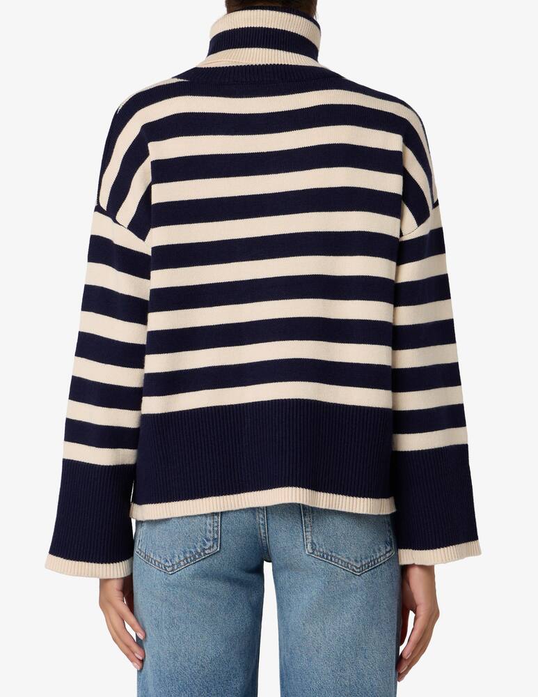rinascente Annarita N Striped turtleneck jumper