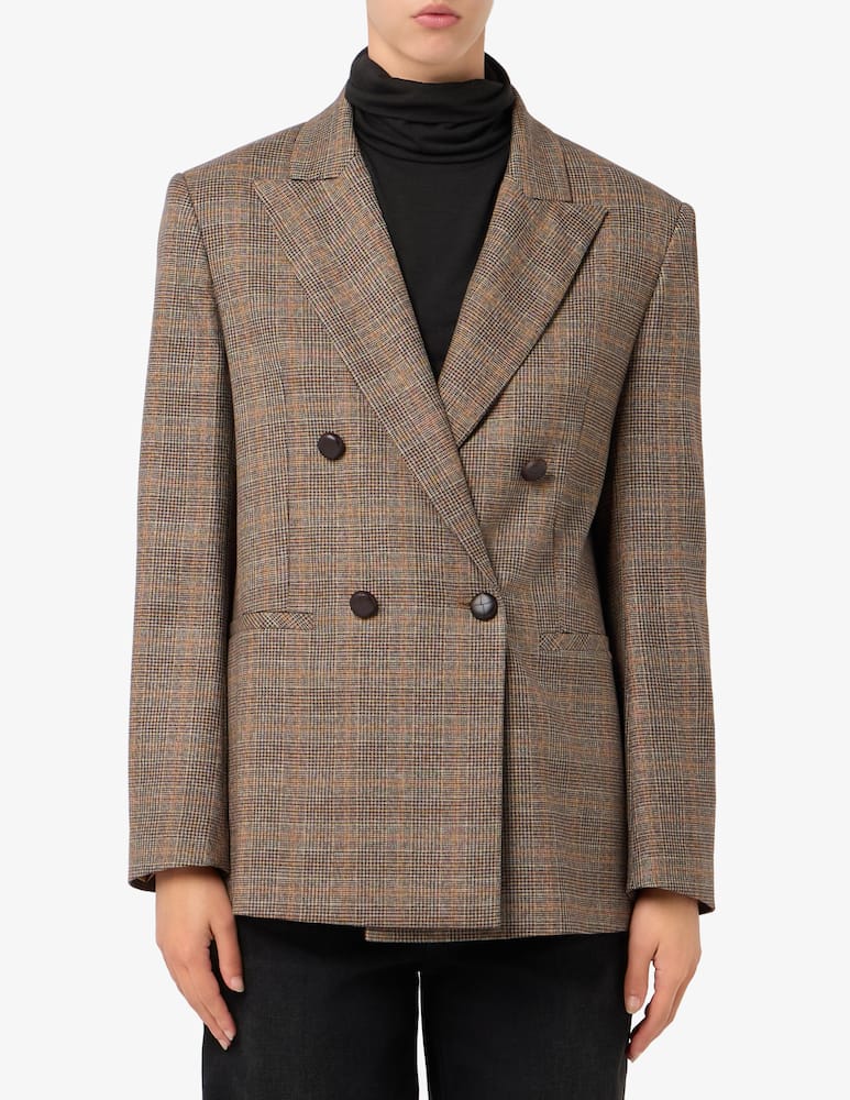 rinascente Annarita N Augustus check blazer