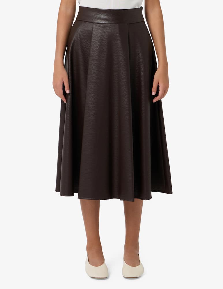 rinascente Annarita N Mart faux leather skirt