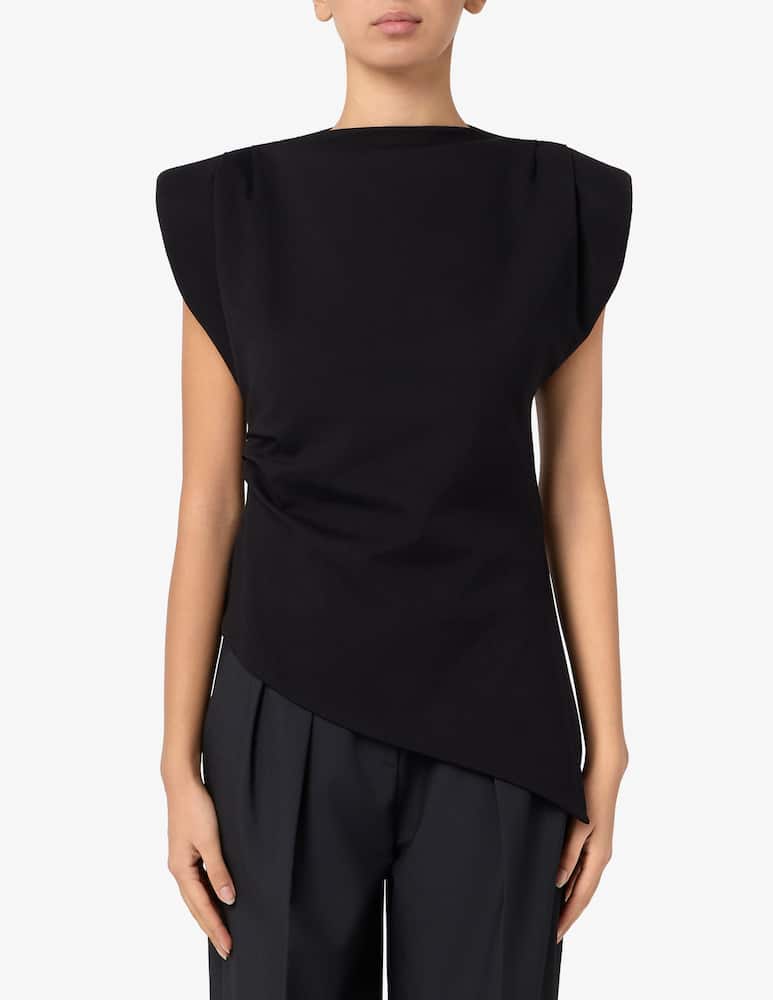 rinascente Annarita N Top spalline asimmetrico