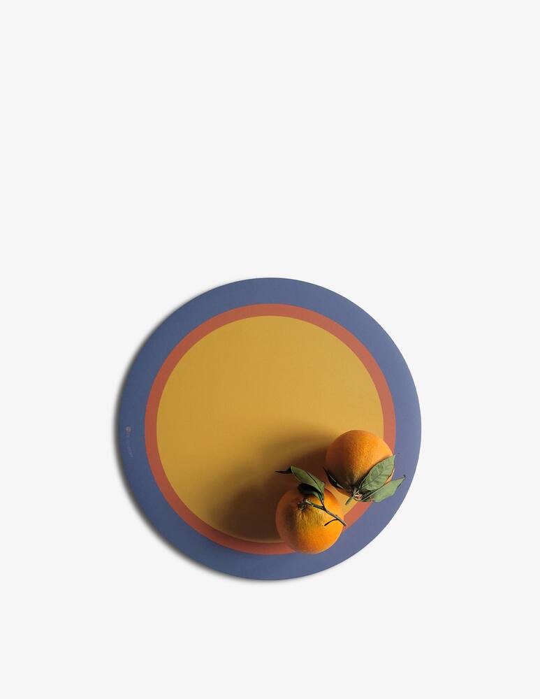 rinascente It's A Little Story Placemat Round Tangerine