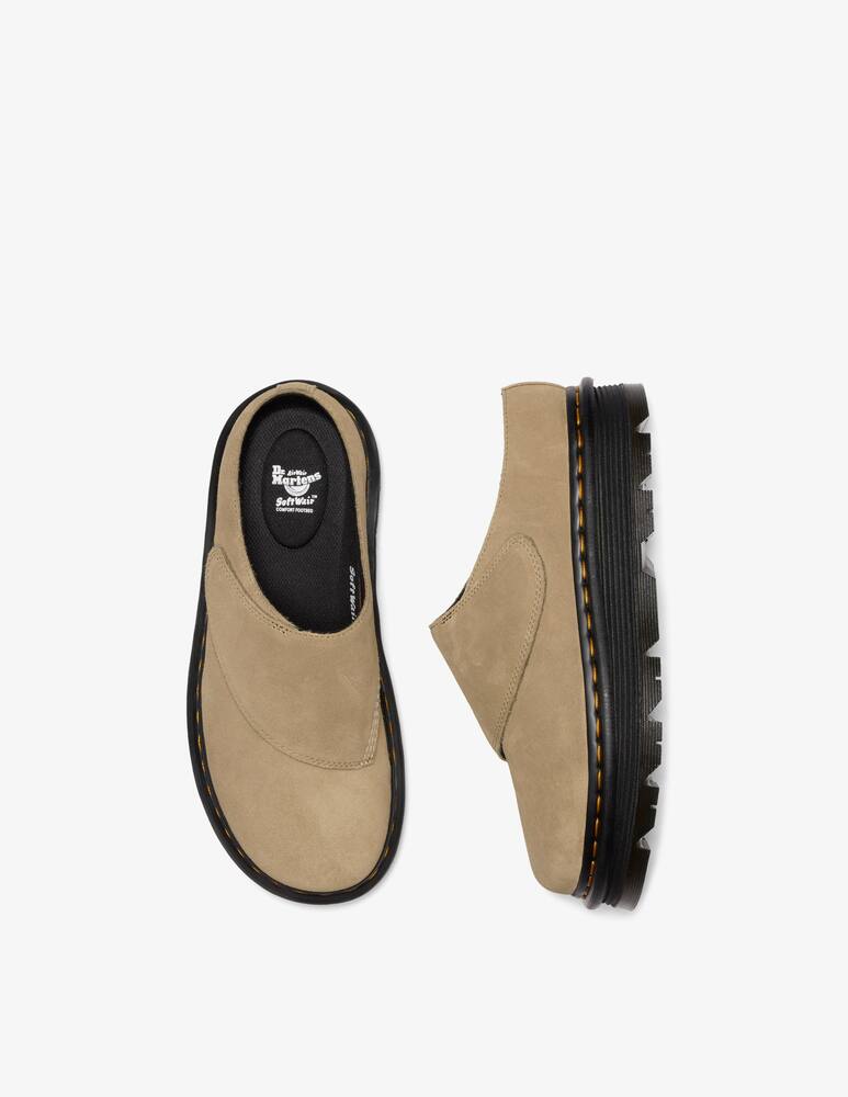 rinascente Dr. Martens Zebzag suede monostrap mule