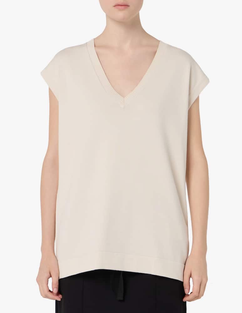 Weekend Max Mara Orosei knit vest - picture 1 Weekend Max Mara Orosei knit vest - picture 1