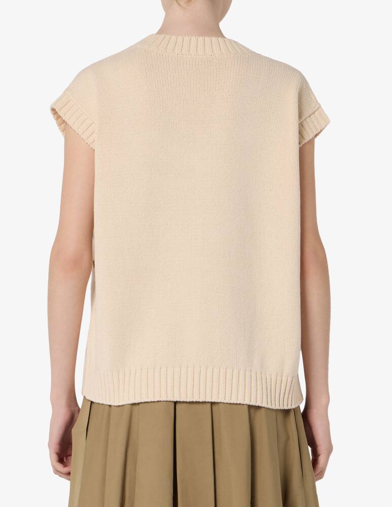 rinascente Weekend Max Mara Gilet in maglia Crusca