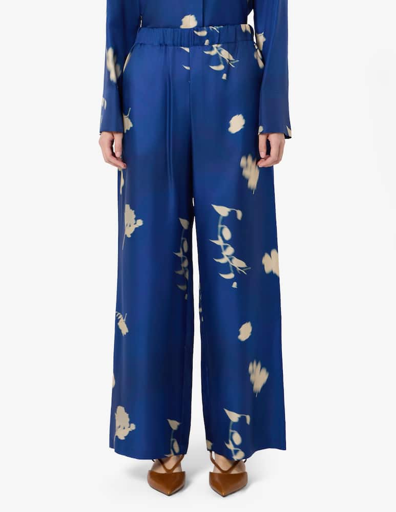 rinascente MM Helga silk trousers Max Mara