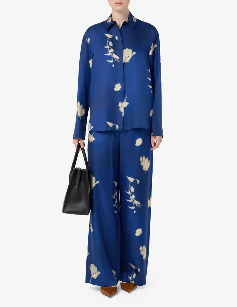 rinascente MM Helga silk trousers Max Mara